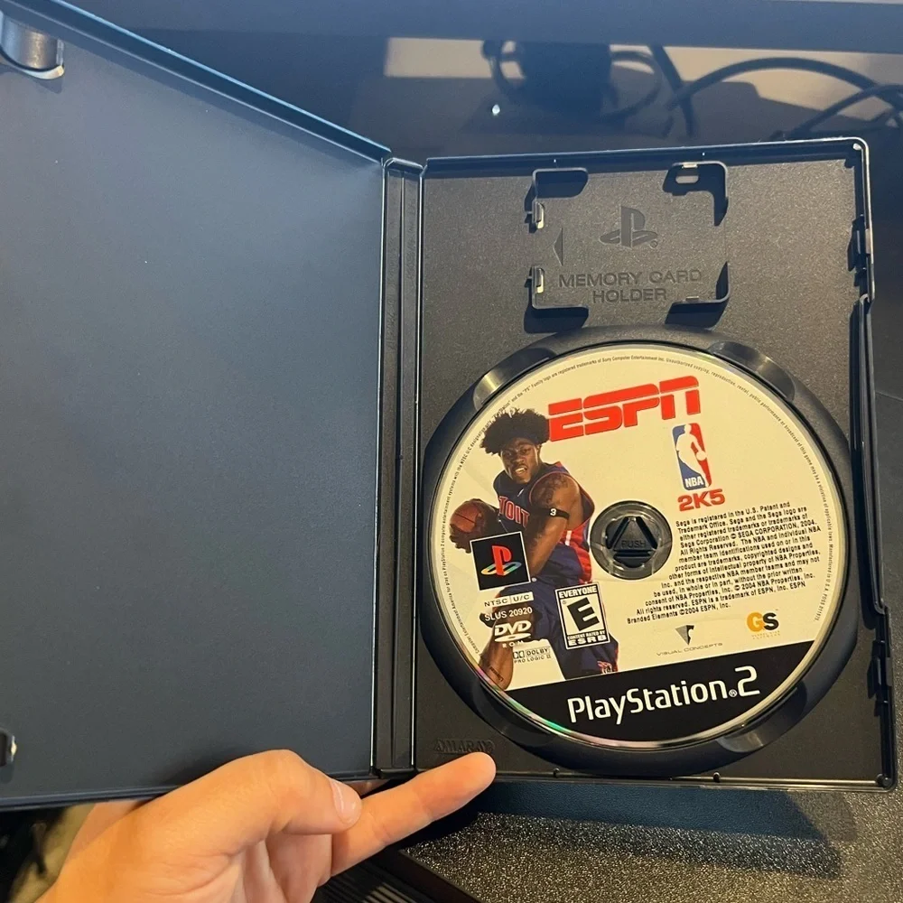 PlayStation 2 ESPN NBA 2K5 Game in case. Perfect Condition.